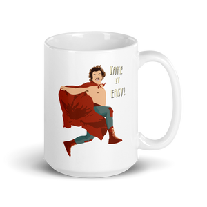 Take It Easy, Nacho Libre, El Luchador Mascarado Mug - [variant_title] by Art-O-Rama