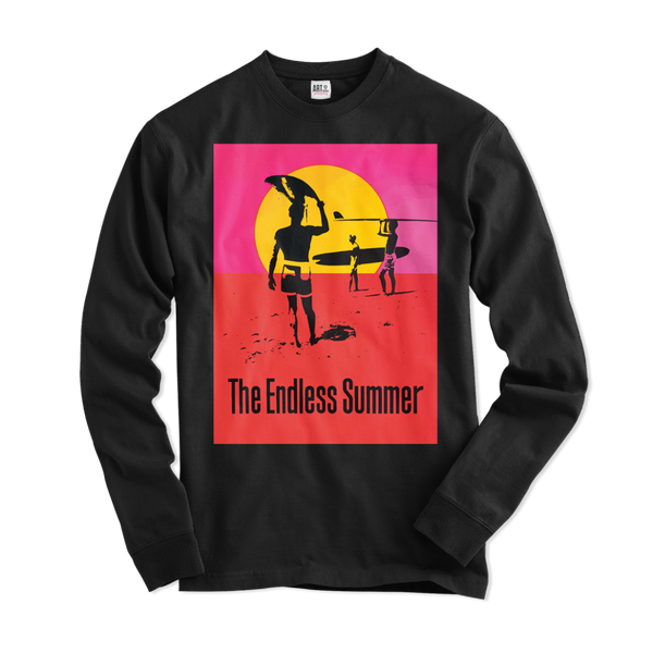 The Endless Summer 1966 Surf Documentary Long Sleeve Shirt - Black / Small - Long Sleeve Shirt