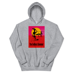 The Endless Summer 1966 Surf Documentary Unisex Hoodie - Sport Grey / S by Art-O-Rama