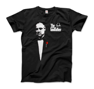 The Godfather 1972 Movie Don Corleone T-Shirt - Men / Black / Small by Art-O-Rama