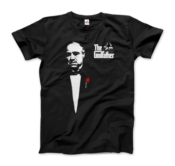 The Godfather 1972 Movie Don Corleone T-Shirt - Men / Black / Small by Art-O-Rama