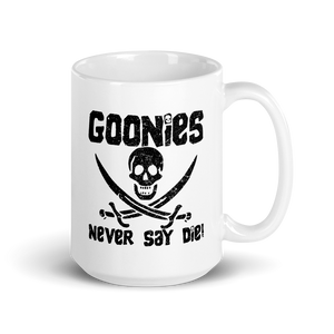 The Goonies Never Say Die Distressed Mug - [variant_title] by Art-O-Rama