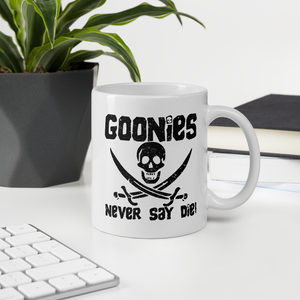 The Goonies Never Say Die Distressed Mug - [variant_title] by Art-O-Rama