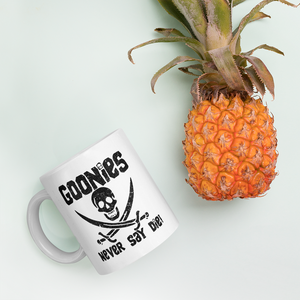 The Goonies Never Say Die Distressed Mug - [variant_title] by Art-O-Rama