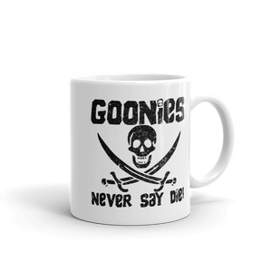 The Goonies Never Say Die Distressed Mug - [variant_title] by Art-O-Rama