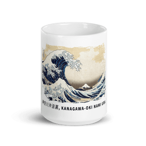 The Great Wave off Kanagawa Artwork Mug - Mug
