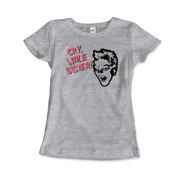 The Lost Boys - David - Cry Little Sister T-Shirt - Women / Heather Grey / Small by Art-O-Rama