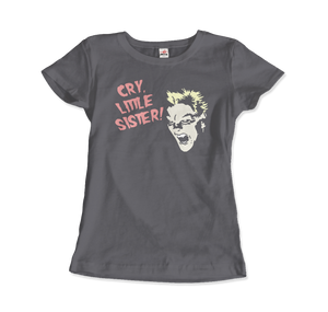 The Lost Boys - David - Cry Little Sister T-Shirt - Women / Charcoal / Small by Art-O-Rama