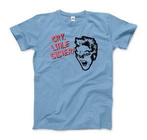 The Lost Boys - David - Cry Little Sister T-Shirt - Men / Light Blue / Small by Art-O-Rama