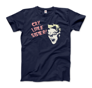 The Lost Boys - David - Cry Little Sister T-Shirt - Men / Navy / Small by Art-O-Rama