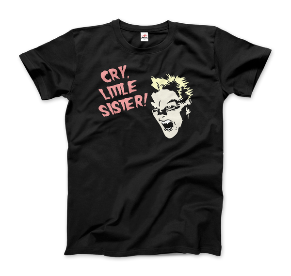 The Lost Boys - David - Cry Little Sister T-Shirt - Men / Black / Small by Art-O-Rama