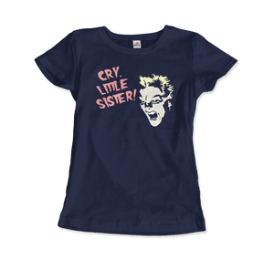 The Lost Boys - David - Cry Little Sister T-Shirt - Women / Navy / Small by Art-O-Rama