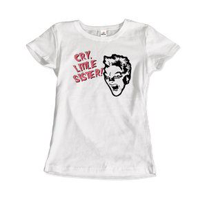 The Lost Boys - David - Cry Little Sister T-Shirt - Women / White / Small by Art-O-Rama