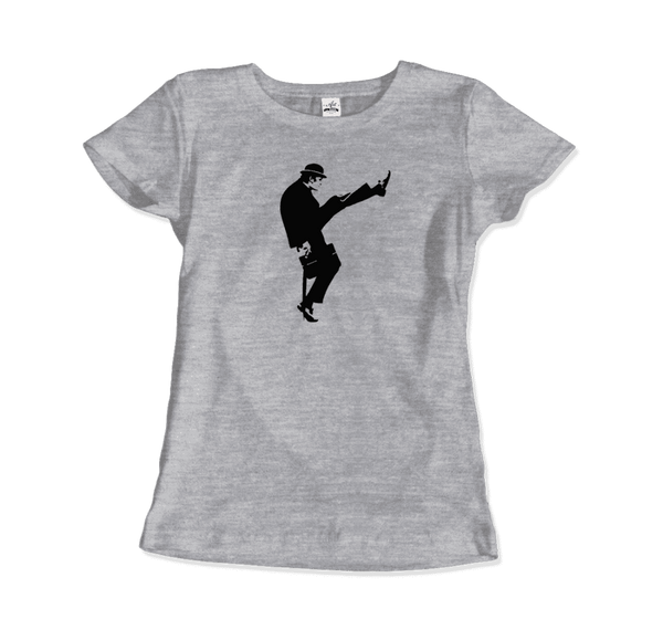 The Ministry of Silly Walks T-Shirt - Women / Heather Grey / Small - T-Shirt