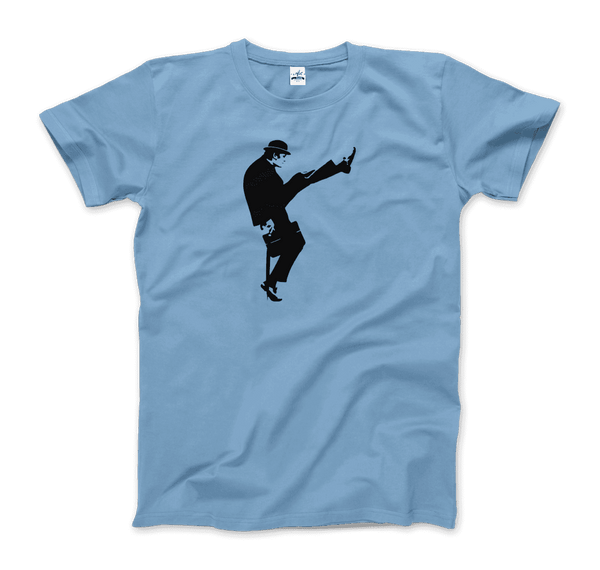 The Ministry of Silly Walks T-Shirt - Men / Light Blue / Small - T-Shirt