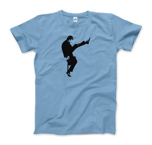The Ministry of Silly Walks T-Shirt - Men / Light Blue / Small - T-Shirt