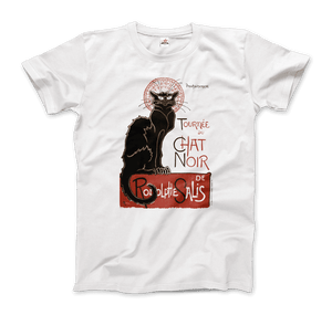 Tournee du Chat Noir Artwork T-Shirt - Men / White / Small - T-Shirt