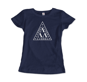 Tri-Lambs - Nerds Organization Symbol T-Shirt - Women / Navy / Small - T-Shirt