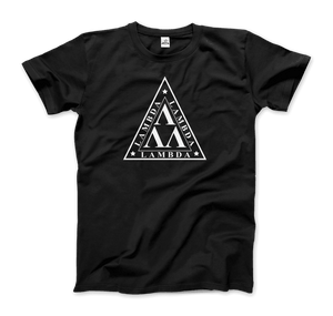 Tri-Lambs - Nerds Organization Symbol T-Shirt - Men / Black / Small - T-Shirt