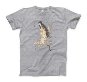 Utagawa Toyokuni I A Tale of Horror from the Yotsuya Station on the Tokaido Road 1812 T-Shirt - Men / Heather Grey / Small - T-Shirt