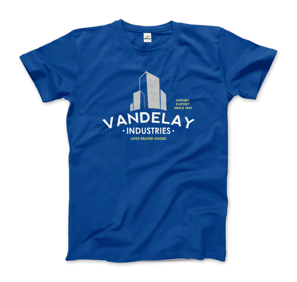 Vandelay Industries Import Export Latex, Costanza T-Shirt - Men / Royal Blue / Small by Art-O-Rama