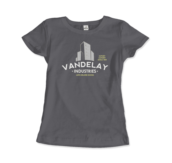 Vandelay Industries Import Export Latex, Costanza T-Shirt - Women / Charcoal / Small by Art-O-Rama