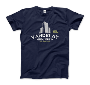 Vandelay Industries Import Export Latex Costanza T-Shirt - Men (Unisex) / Navy / S - T-Shirt