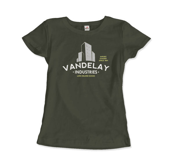 Vandelay Industries Import Export Latex, Costanza T-Shirt - Women / City Green / Small by Art-O-Rama