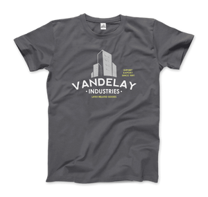 Vandelay Industries Import Export Latex Costanza T-Shirt - Men (Unisex) / Charcoal / S - T-Shirt