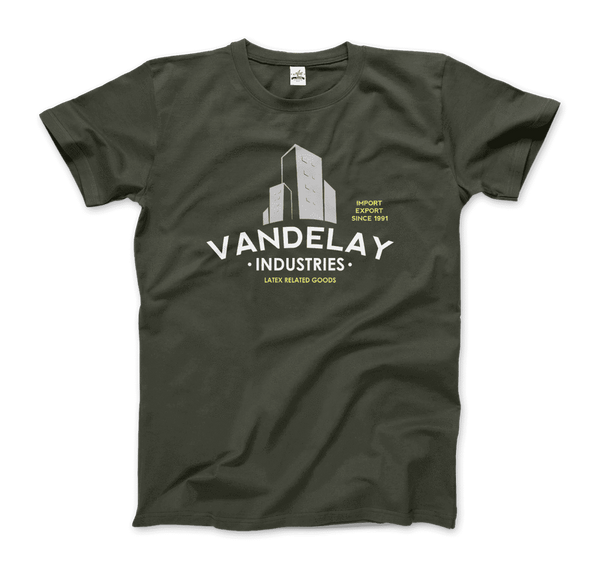 Vandelay Industries Import Export Latex, Costanza T-Shirt - Men / City Green / Small by Art-O-Rama