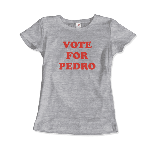 Vote for Pedro Napoleon Dynamite T-Shirt - Women / Heather Grey / Small - T-Shirt