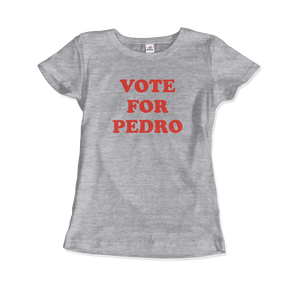 Vote for Pedro Napoleon Dynamite T-Shirt - Women / Heather Grey / Small - T-Shirt