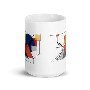 Walter Gropius Bauhaus Geometry Artwork Mug - Mug