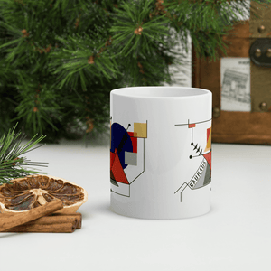 Walter Gropius Bauhaus Geometry Artwork Mug - Mug