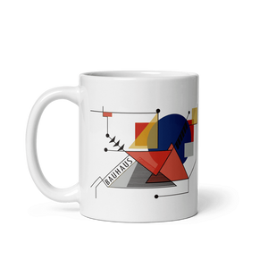 Walter Gropius Bauhaus Geometry Artwork Mug - 11oz (325mL) - Mug