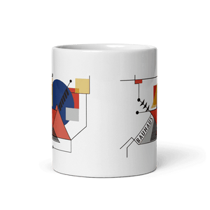 Walter Gropius Bauhaus Geometry Artwork Mug - Mug
