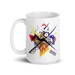 Wassily Kandinsky On White II (Auf Weiss) 1923 Artwork Mug - 15oz (444mL) - Mug