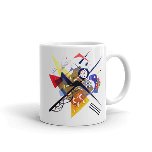 Wassily Kandinsky On White II (Auf Weiss) 1923 Artwork Mug - Mug