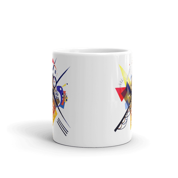 Wassily Kandinsky On White II (Auf Weiss) 1923 Artwork Mug - Mug