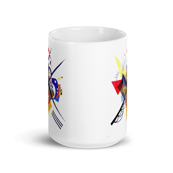 Wassily Kandinsky On White II (Auf Weiss) 1923 Artwork Mug - Mug