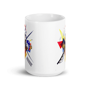 Wassily Kandinsky On White II (Auf Weiss) 1923 Artwork Mug - Mug