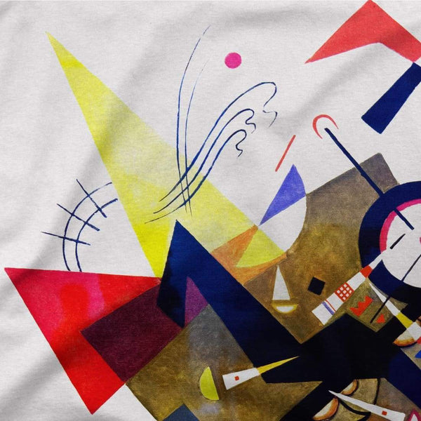 Wassily Kandinsky On White II (Auf Weiss) 1923, Artwork T-Shirt - [variant_title] by Art-O-Rama