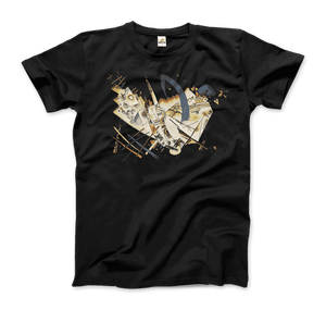 Wassily Kandinsky Untitled 1922 Artwork T-Shirt - Men (Unisex) / Black / S - T-Shirt