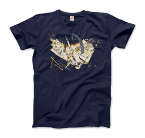 Wassily Kandinsky Untitled 1922 Artwork T-Shirt - Men (Unisex) / Navy / S - T-Shirt