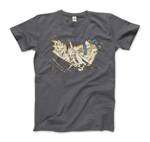 Wassily Kandinsky Untitled 1922 Artwork T-Shirt - Men (Unisex) / Charcoal / S - T-Shirt