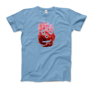 Wilson the Volleyball, from Cast Away Movie T-Shirt - Men / Light Blue / Small by Art-O-Rama