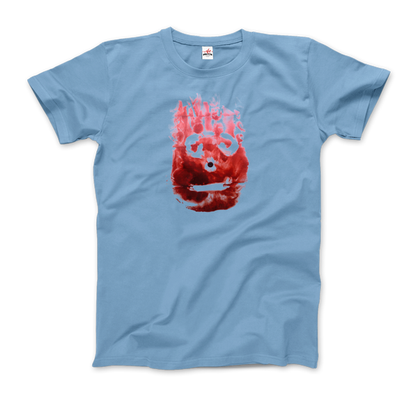 Wilson the Volleyball, from Cast Away Movie T-Shirt - Men / Light Blue / Small by Art-O-Rama