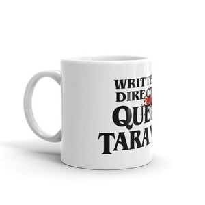 Written and Directed by Quentin Tarantino (Bloodstained) Mug - [variant_title] by Art-O-Rama