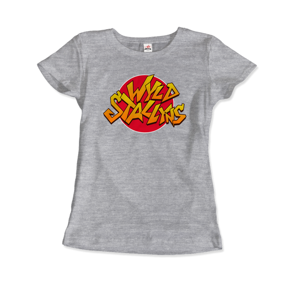 Wyld Stallyns Rock Band from Bill & Ted's Excellent Adventure T-Shirt - Women / Heather Grey / Small by Art-O-Rama