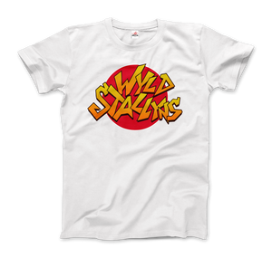 Wyld Stallyns Rock Band from Bill & Ted's Excellent Adventure T-Shirt - Men / White / Small by Art-O-Rama